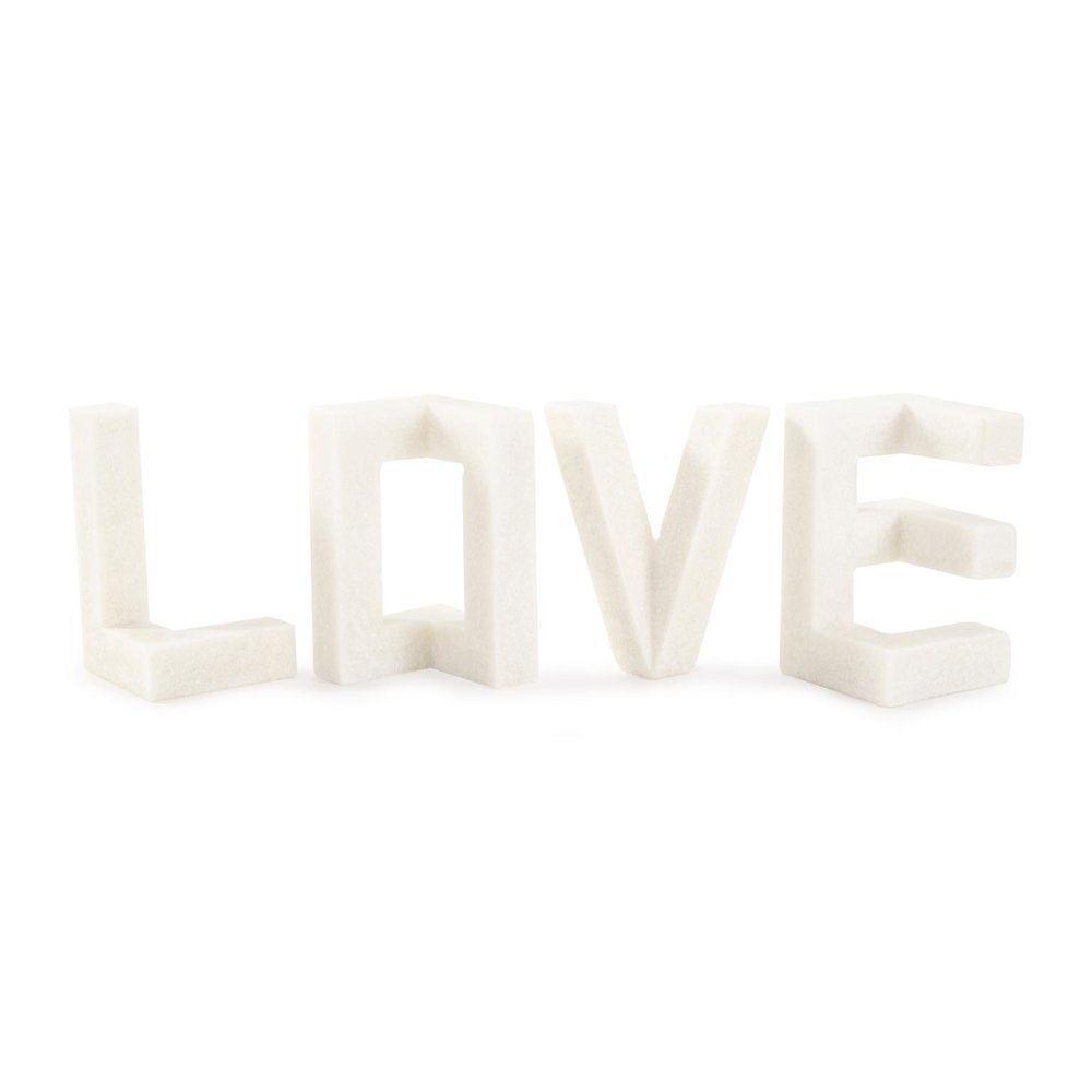 Just Say "Love" Sculpture in Polyresin. Picture 7