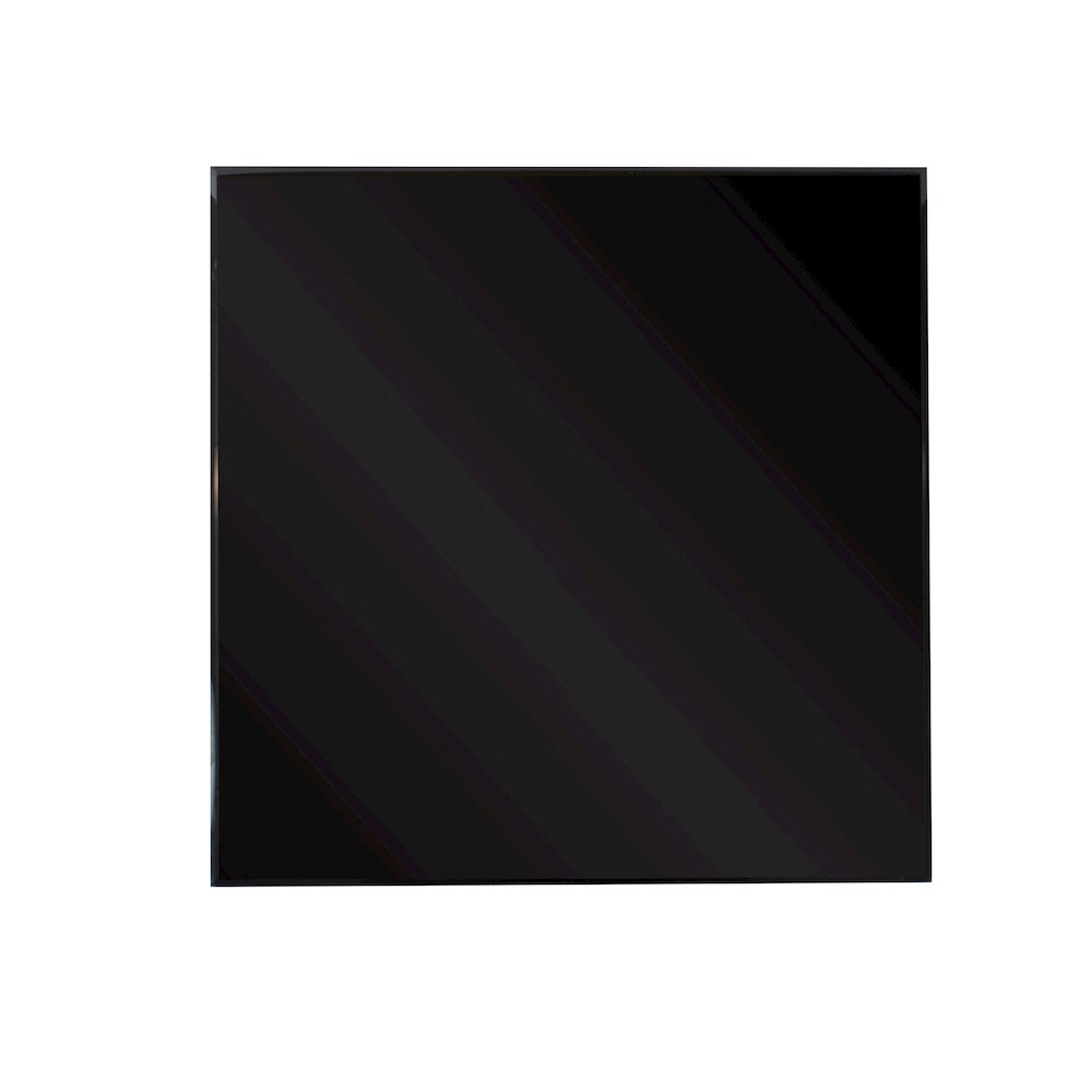Black Mirrored Pedestal Short. Picture 5