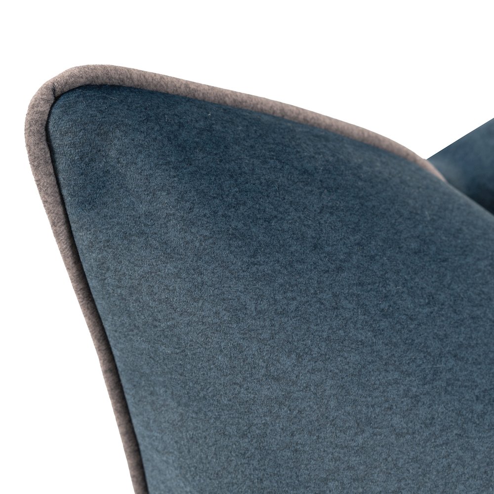 Qiviut Blue 24x24 Poly Filled Pillow. Picture 2