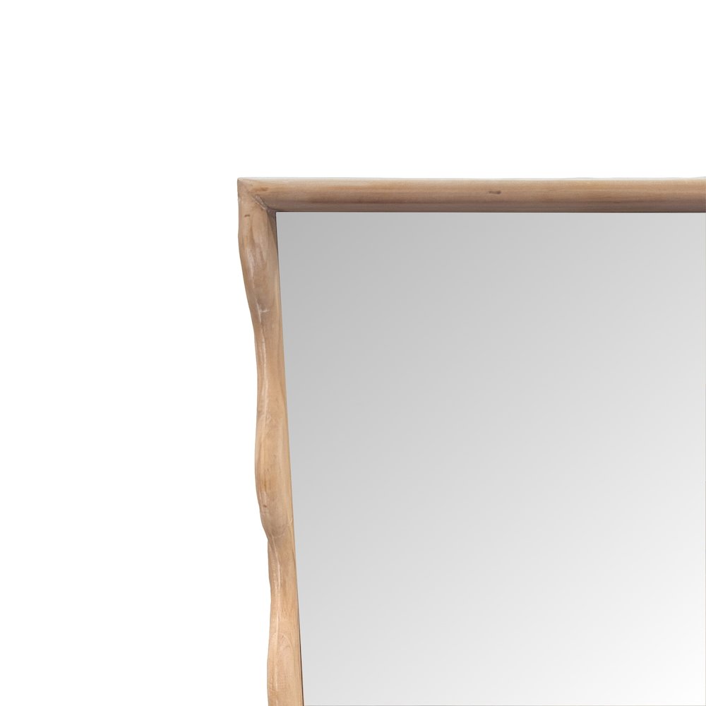 Willow Scalloped Mirror. Picture 6