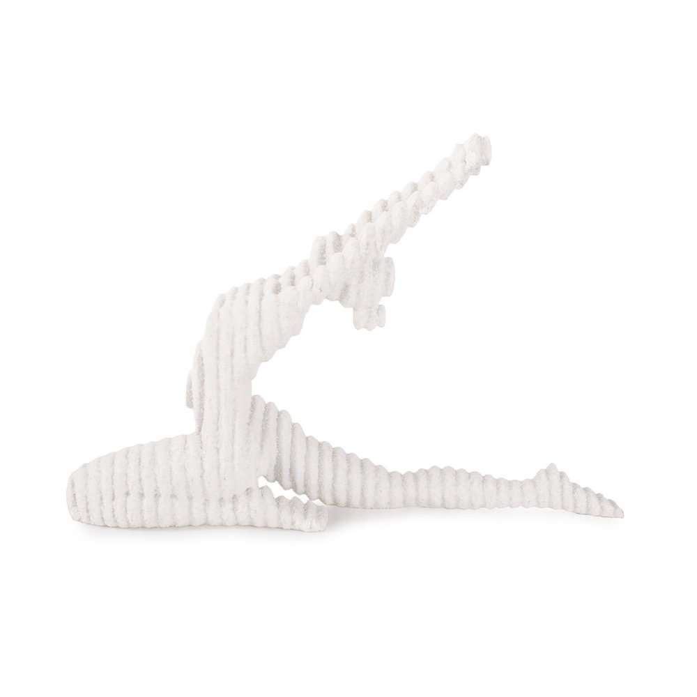 Yin Pigeon Yoga Pose in Polyresin. Picture 7