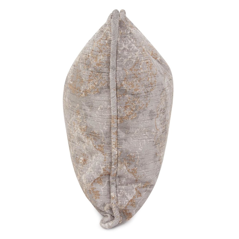 20 x 20 Pillow  Baroque Mercury  - Down Insert. Picture 3