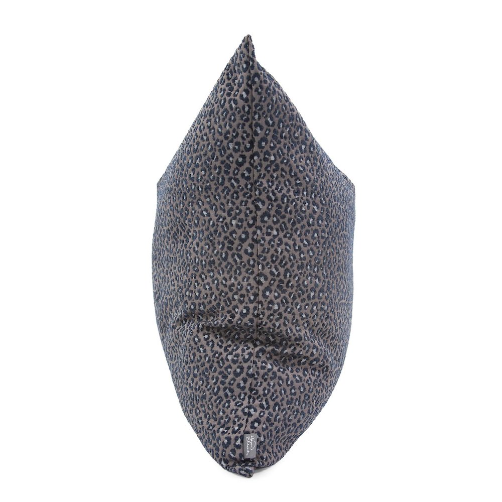 24 x 24 Pillow  Lynx Indigo - Down Insert. Picture 3