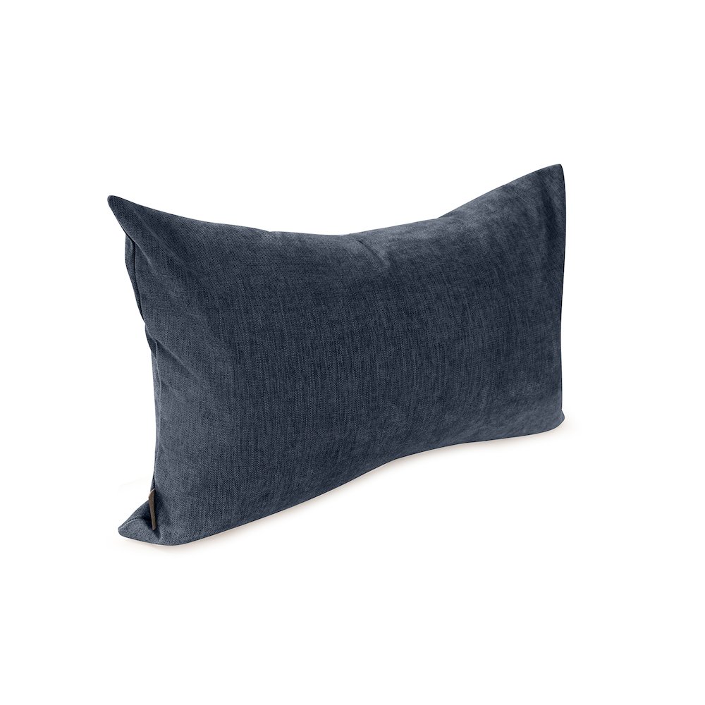 Komodo Navy Poly Filled 14x22 Pillow. Picture 4