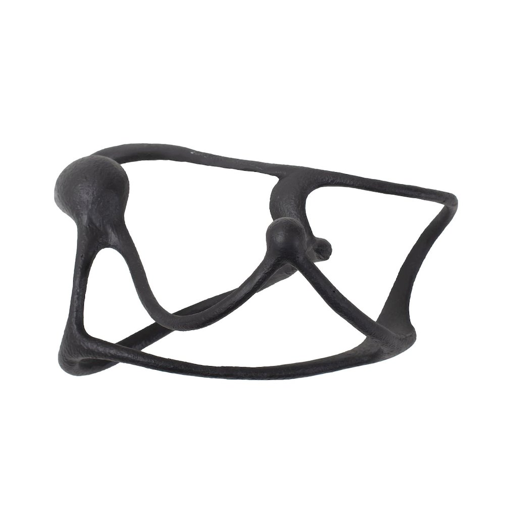 Endro Abstract Sculpture in Black. Picture 4