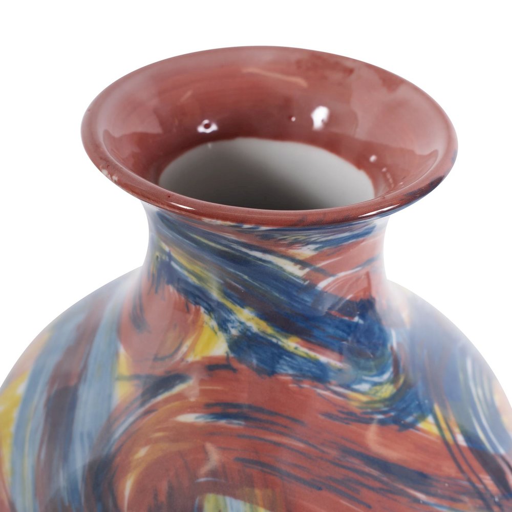 Camille Flared Ceramic Short Bottle. Picture 3