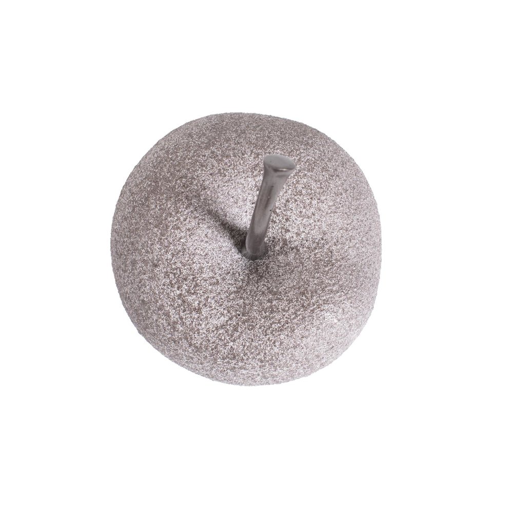 Modern Pomme Sculpture in Polyresin. Picture 7