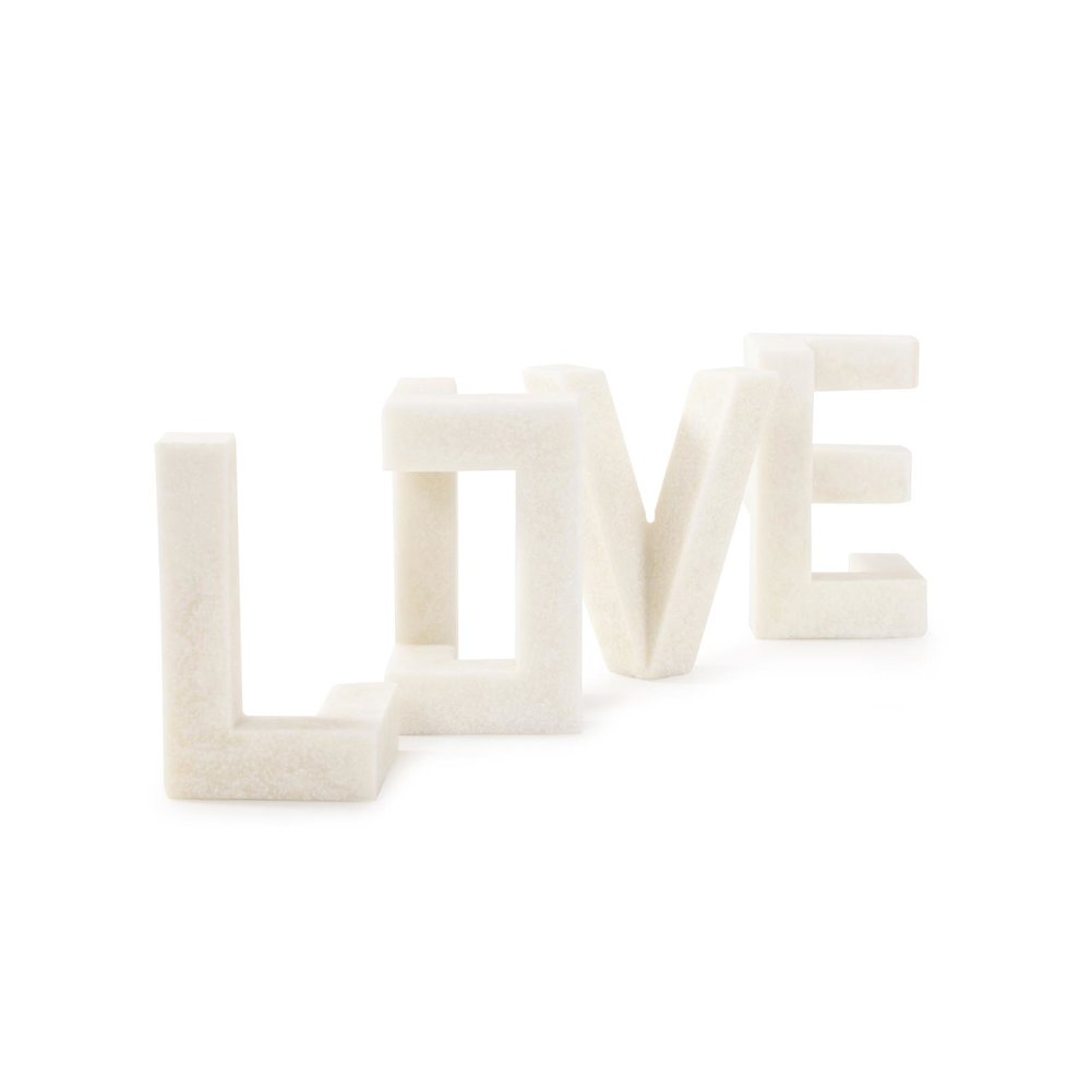 Just Say "Love" Sculpture in Polyresin. Picture 8