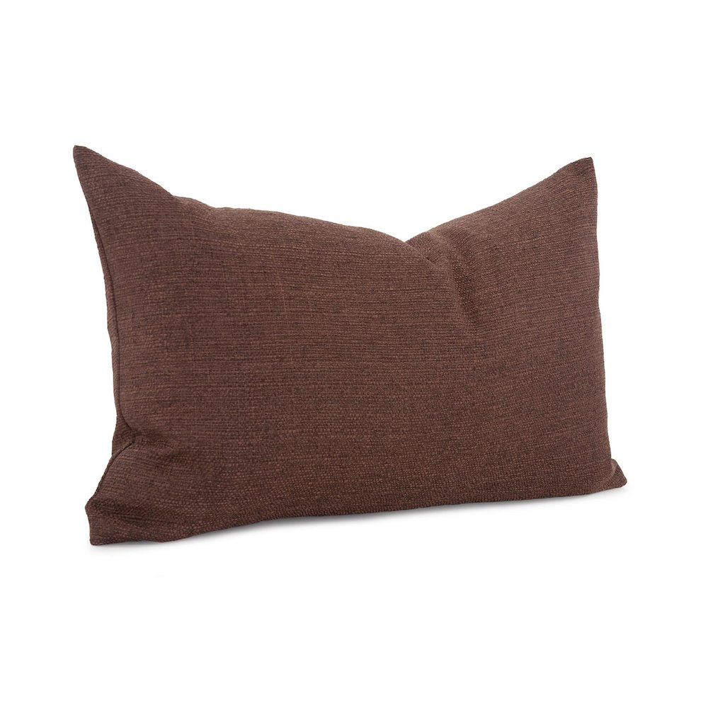 Pillow  14 x 22 Sterling Chocolate - Poly Insert. Picture 2