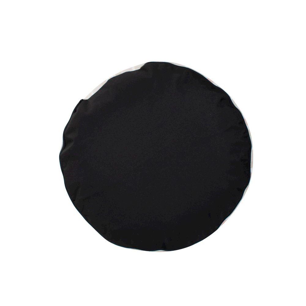 Short Indoor/Outdoor Pouf Dune Terra. Picture 3