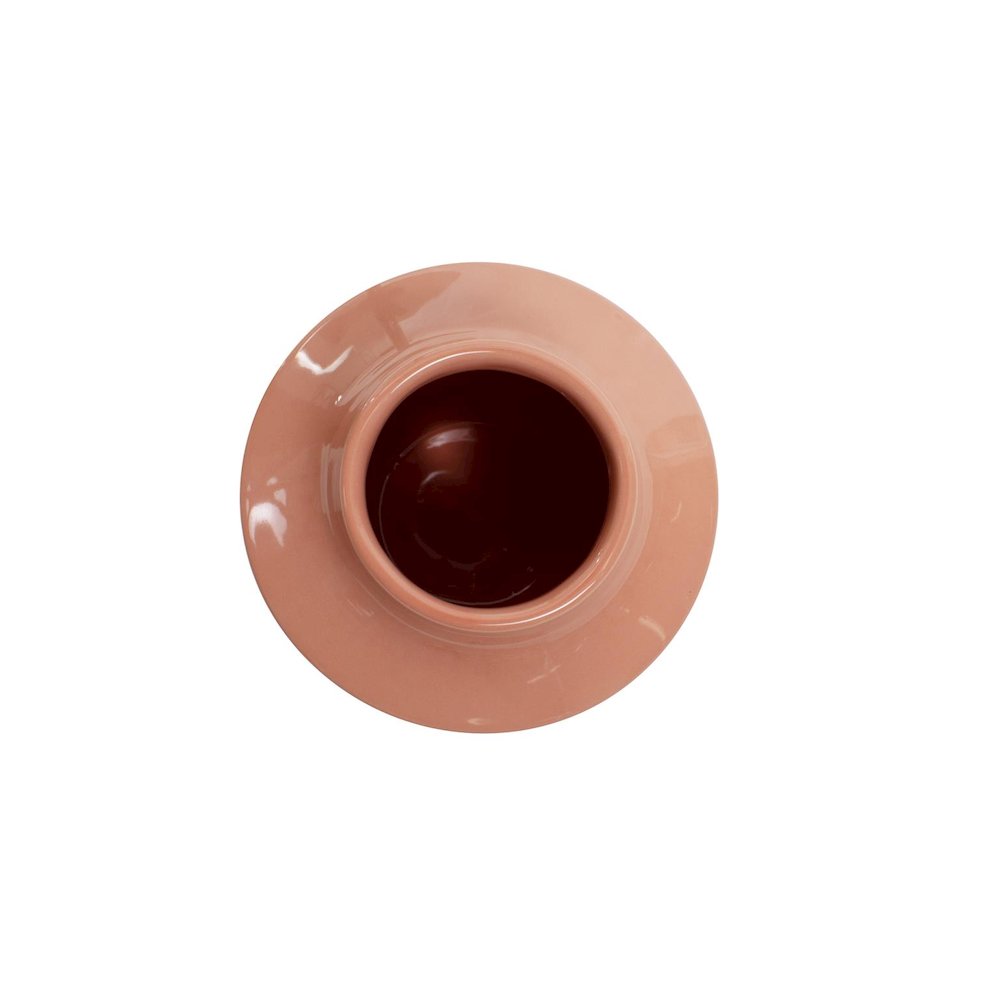 Richland Embossed Peach Vase- Small. Picture 5