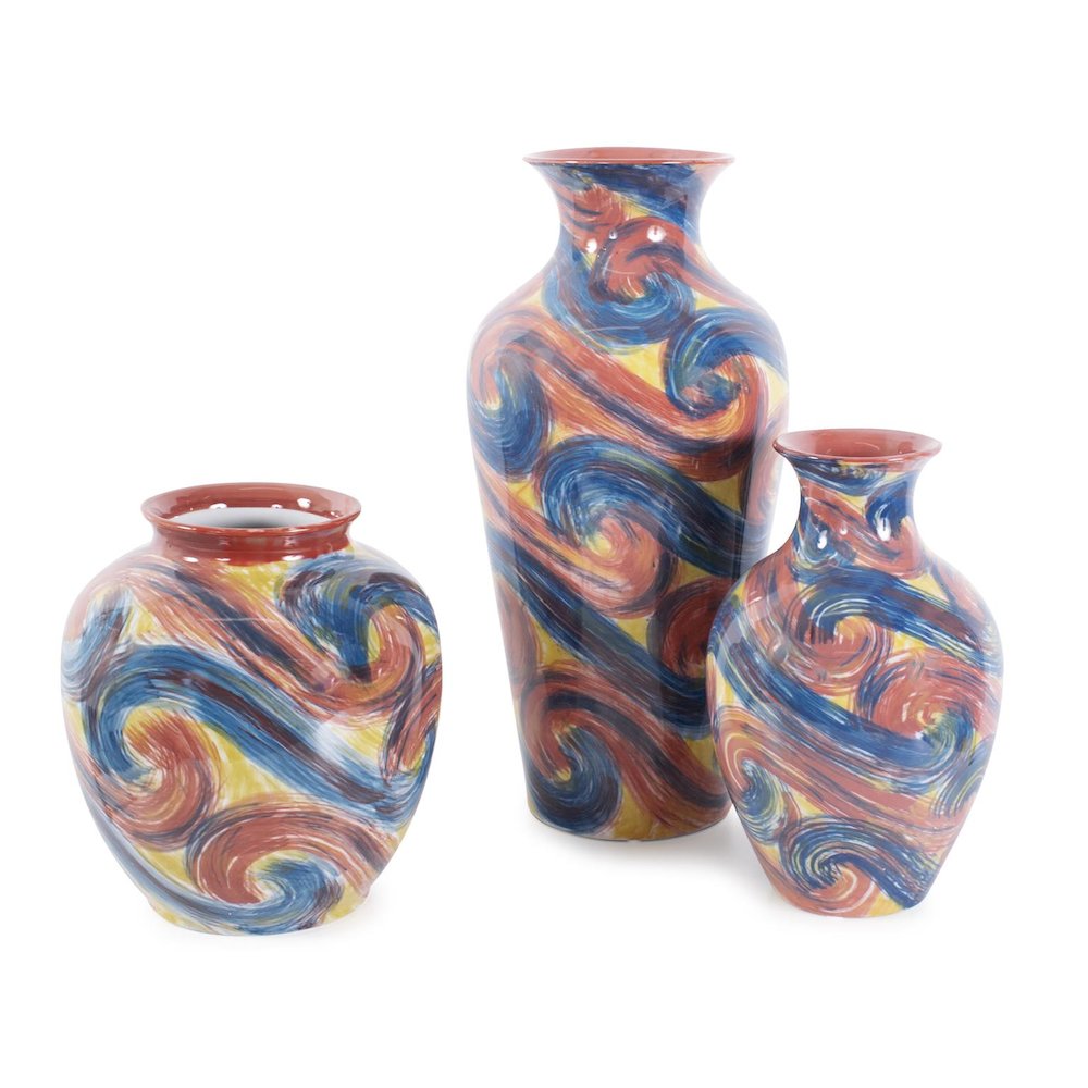 Camille Wide Ceramic Pot. Picture 4