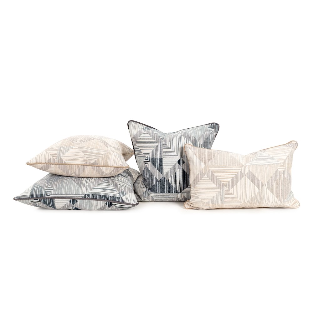 Prisma Navy 24x24 Poly Filled Pillow. Picture 7