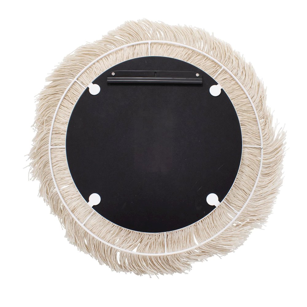 Fringe Round Mirror. Picture 5