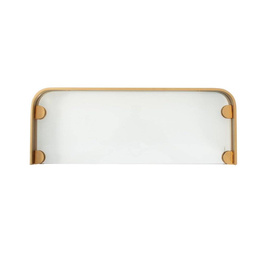 Esteban Glass and Metal Shelf. Picture 7