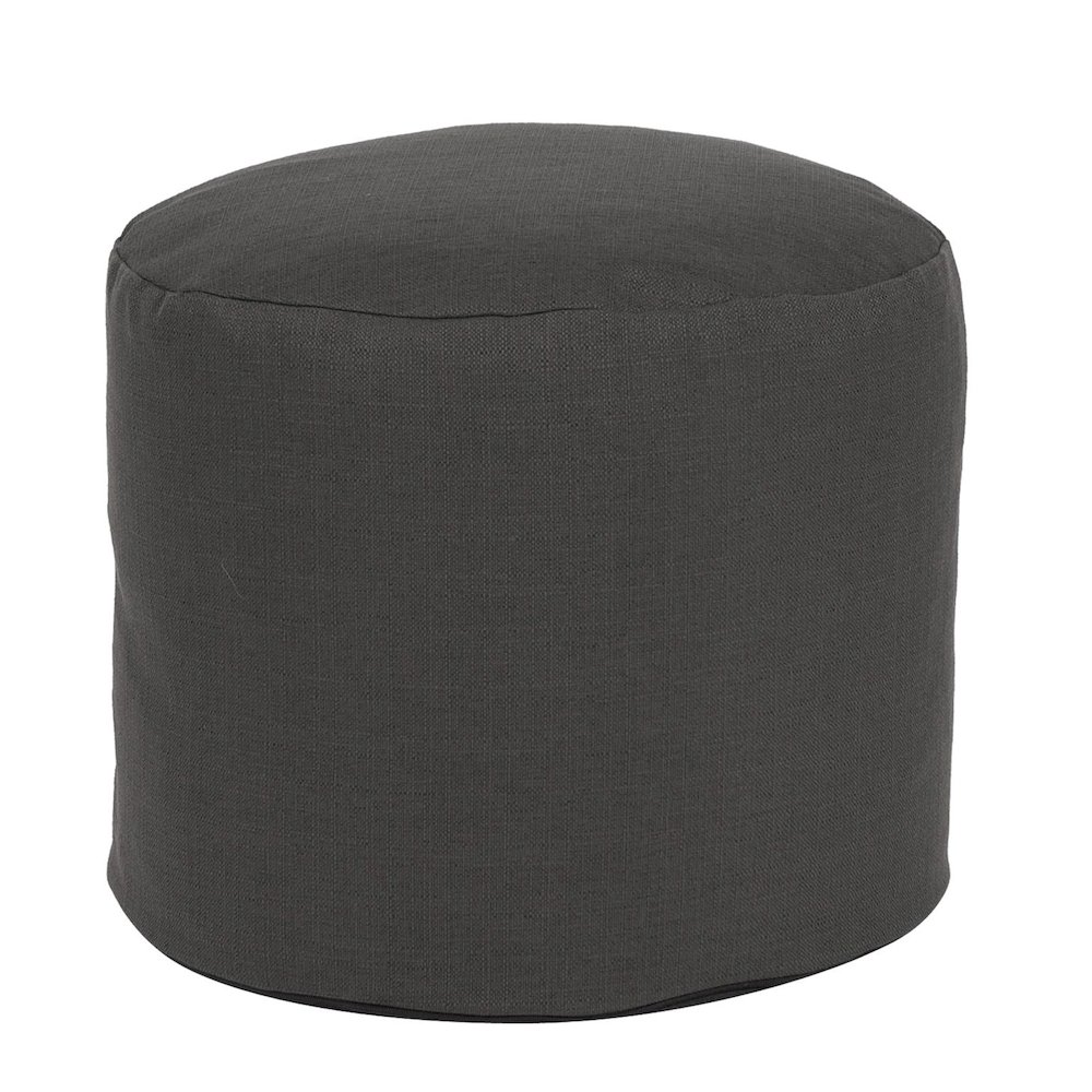 Tall Pouf Sterling Charcoal. Picture 1