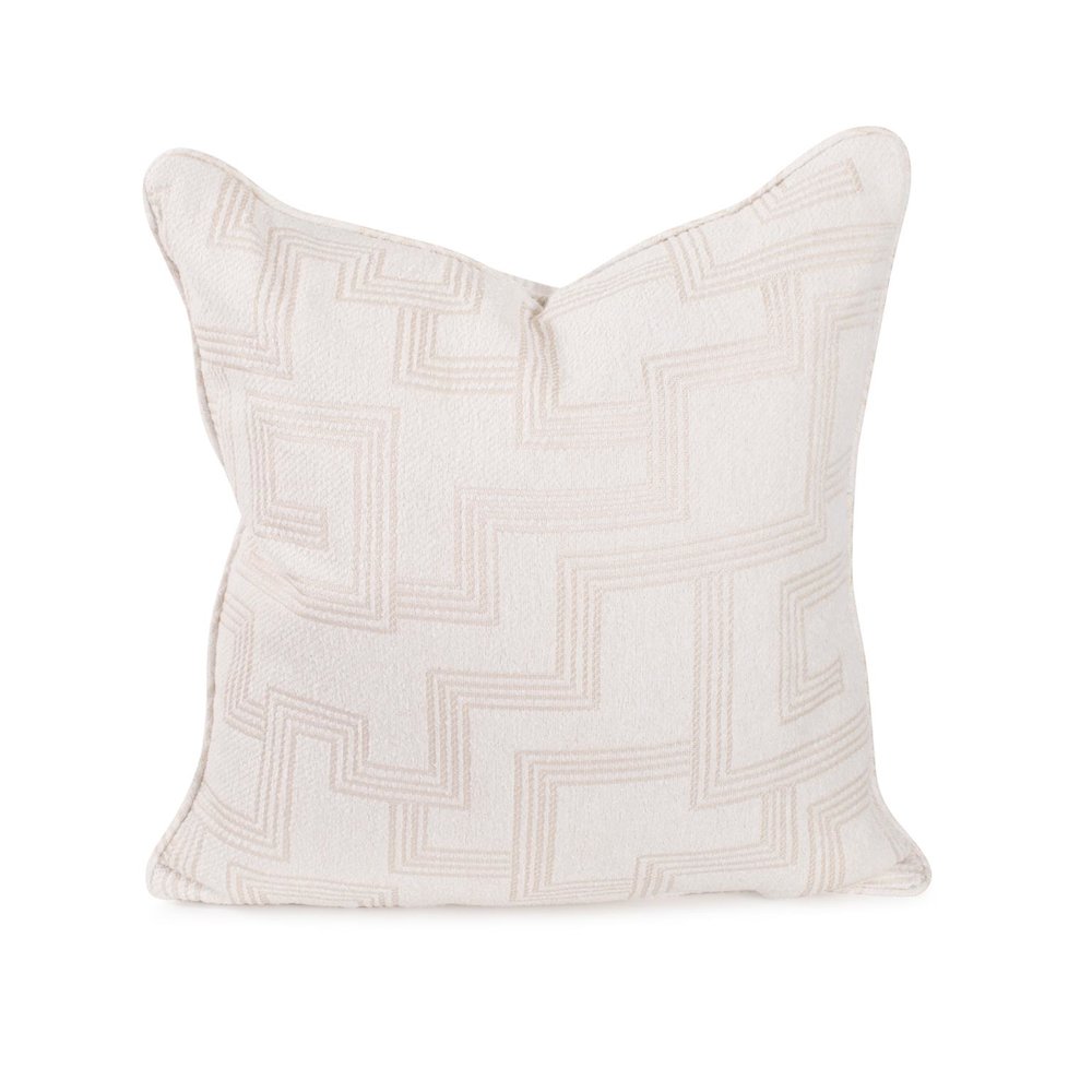 Indoor/Outdoor Pillow 24 x 24 Syros Natural. Picture 1