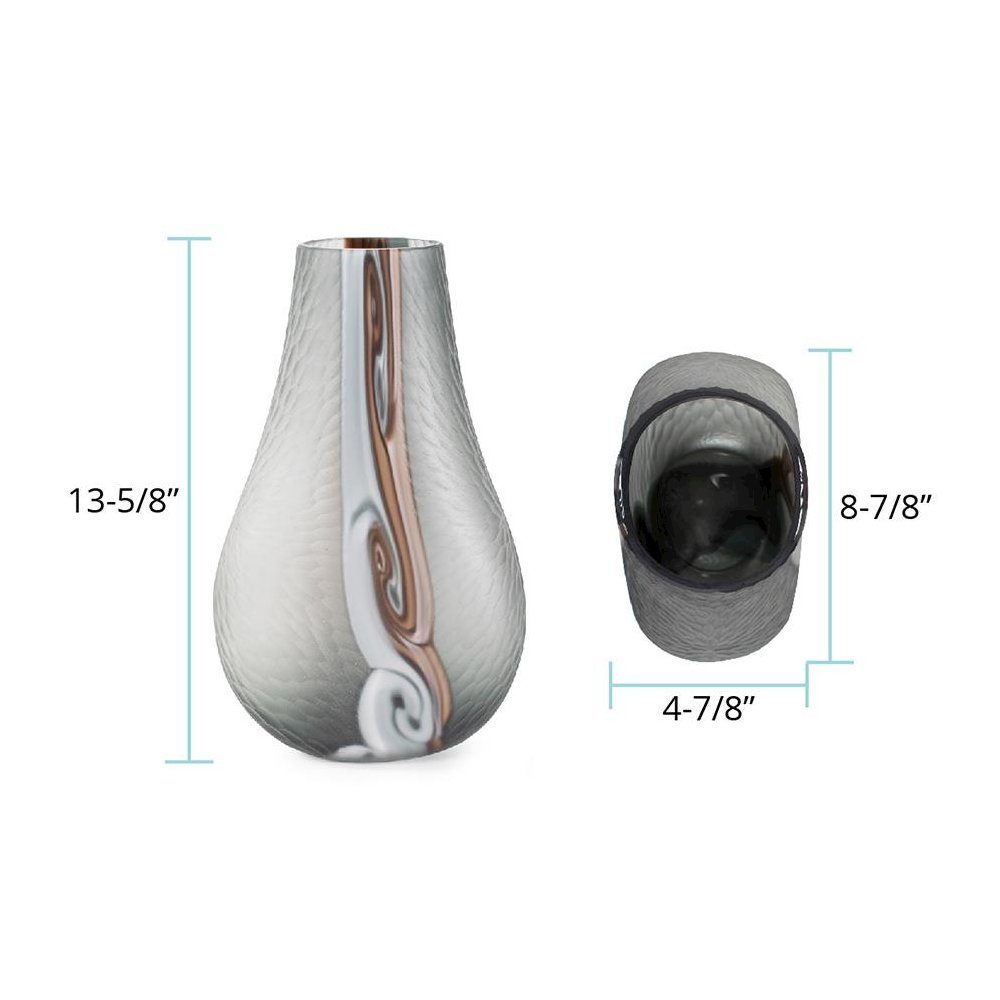 Smooth Vibe Glass Vase- Tall. Picture 9