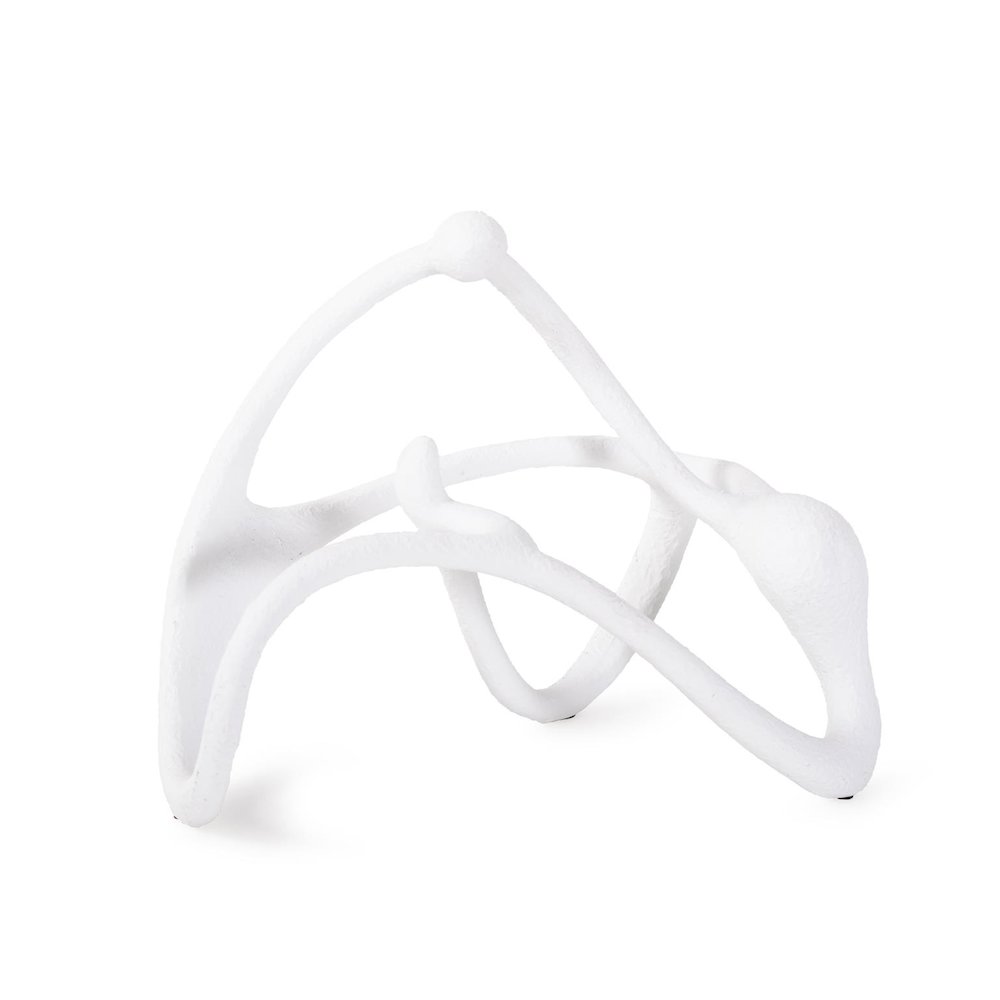 Endro Abstract Sculpture in White. Picture 6