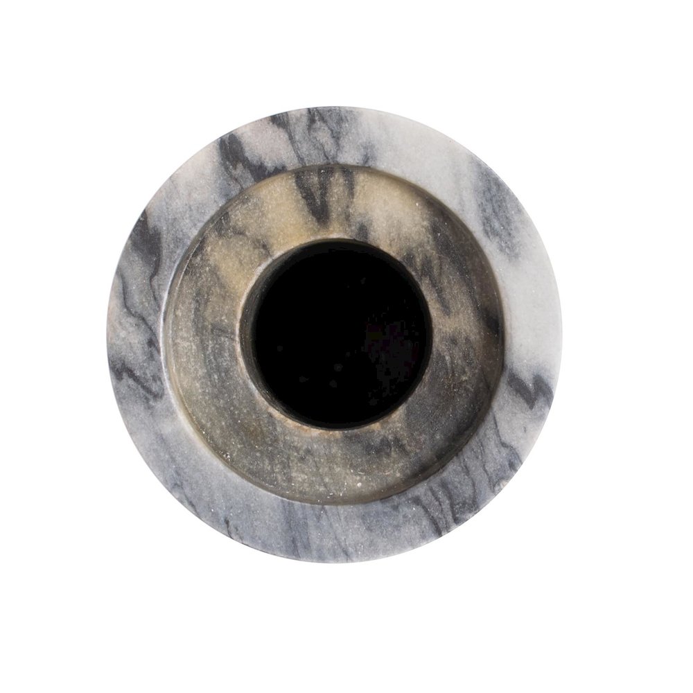 Modern Clarinda Marble Candle Holder- Short. Picture 3