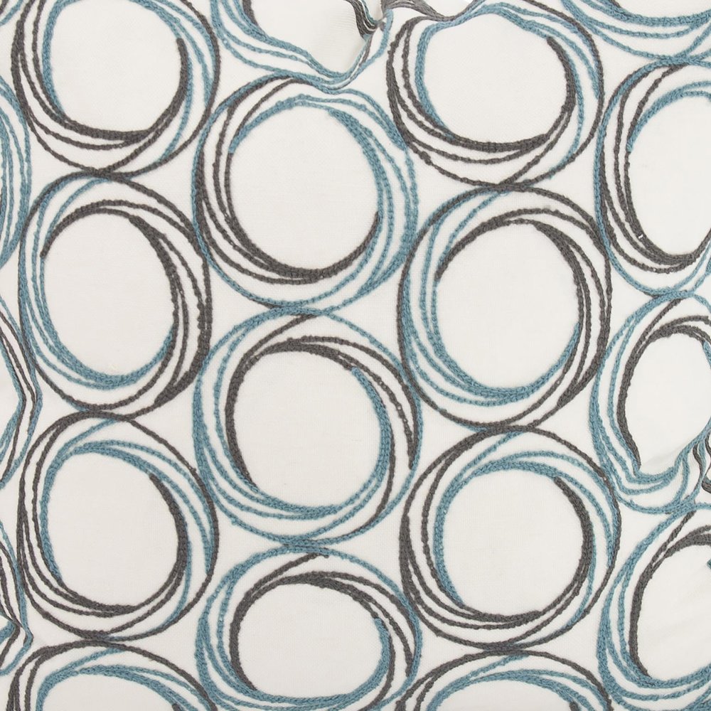 20 x 20 Demo Indigo Pillow  - Down Fill. Picture 6