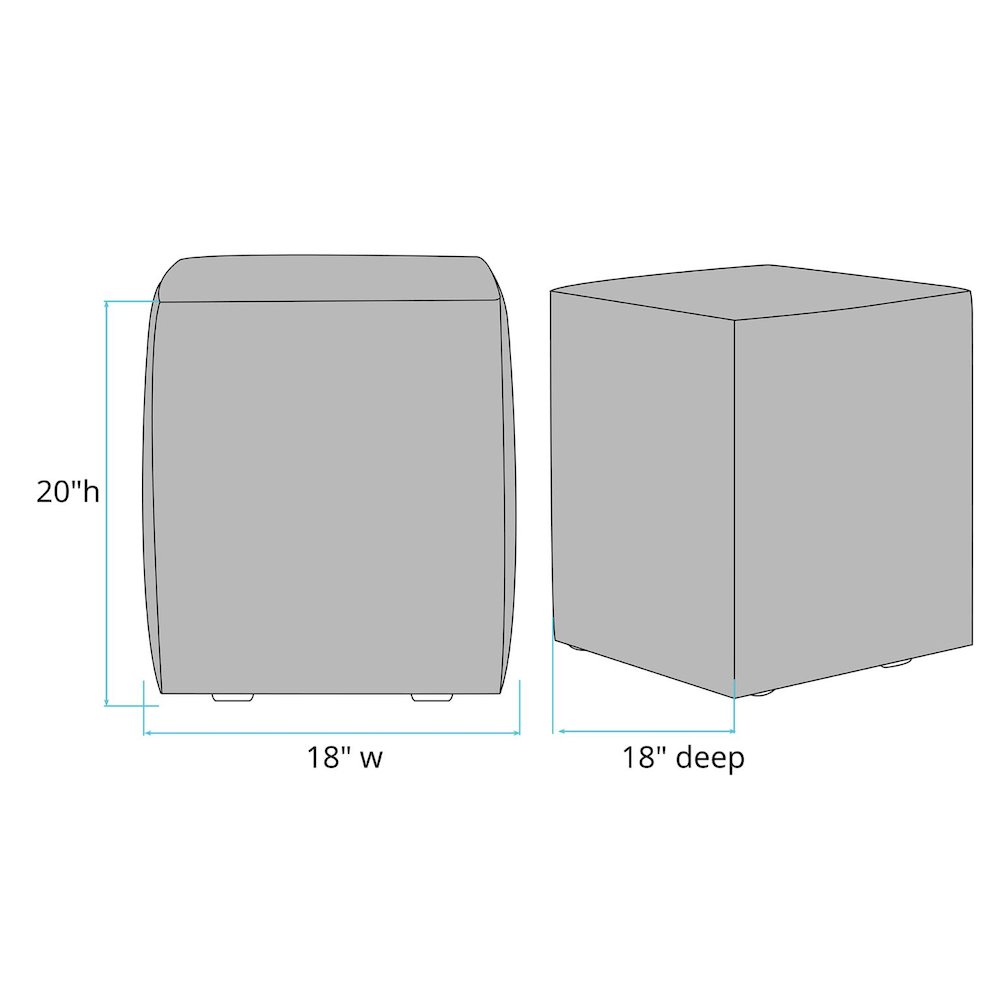 Universal Cube Linen Slub Natural. Picture 4