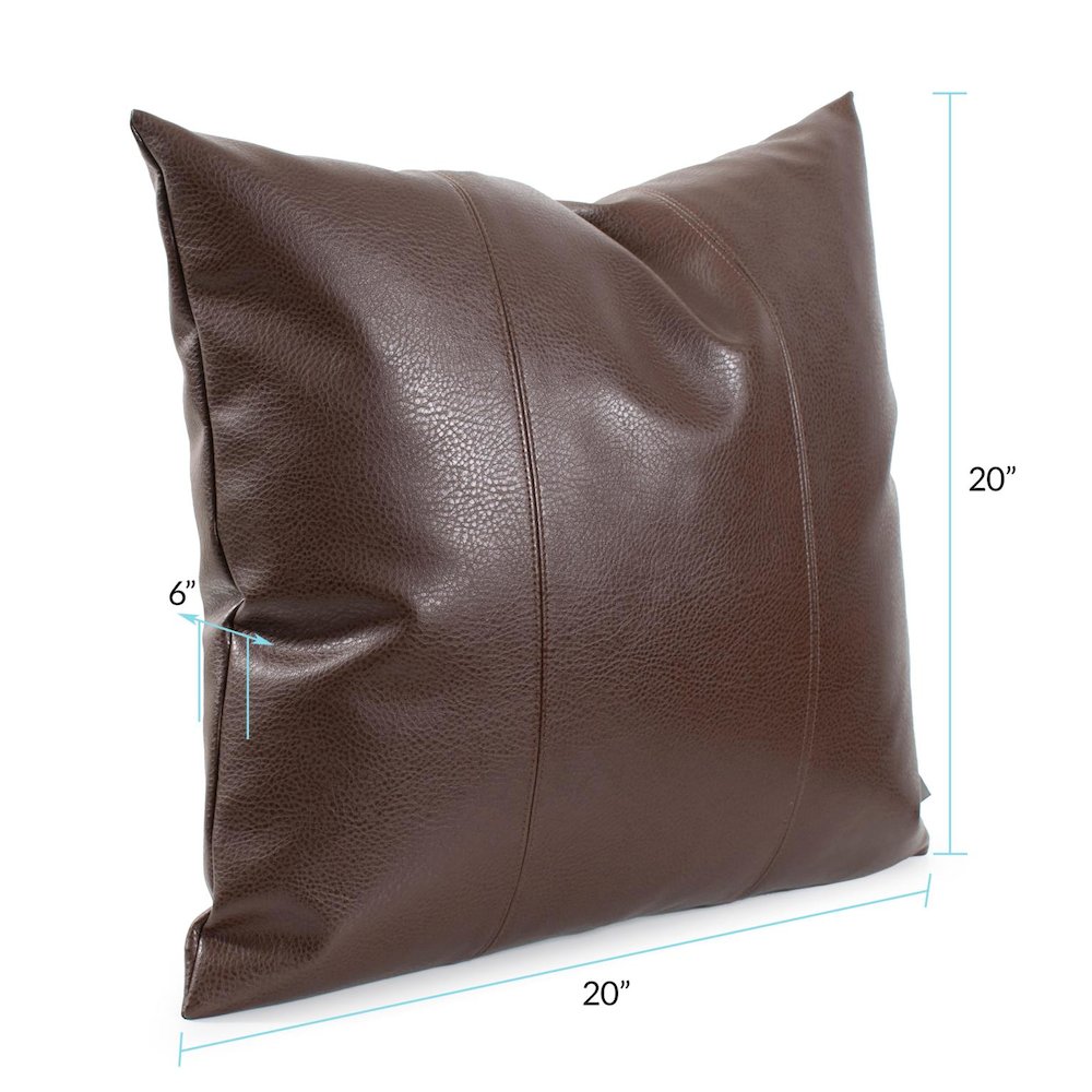 20 x 20 Pillow  Avanti Pecan. Picture 4