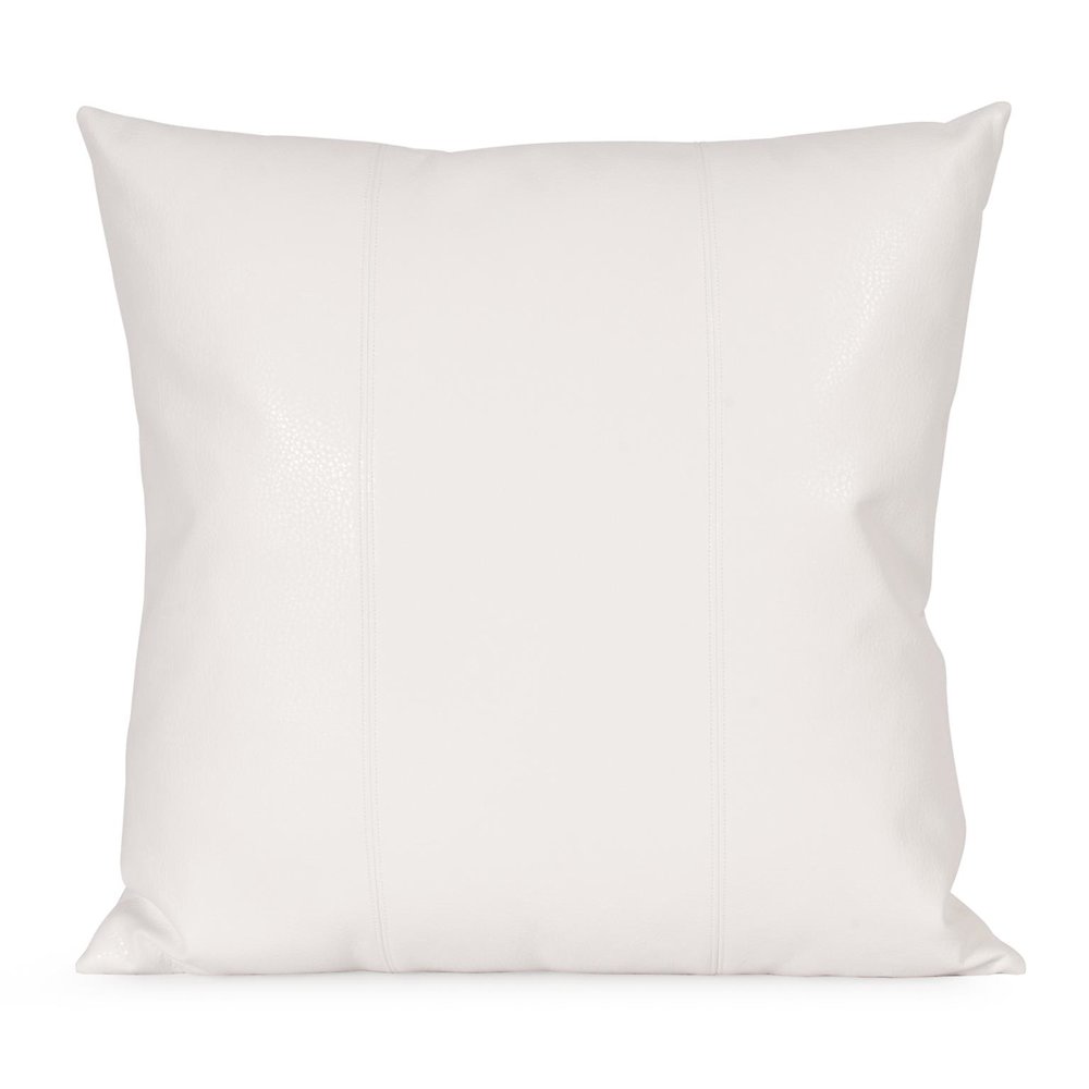 24 x 24 Avanti White Pillow. Picture 1