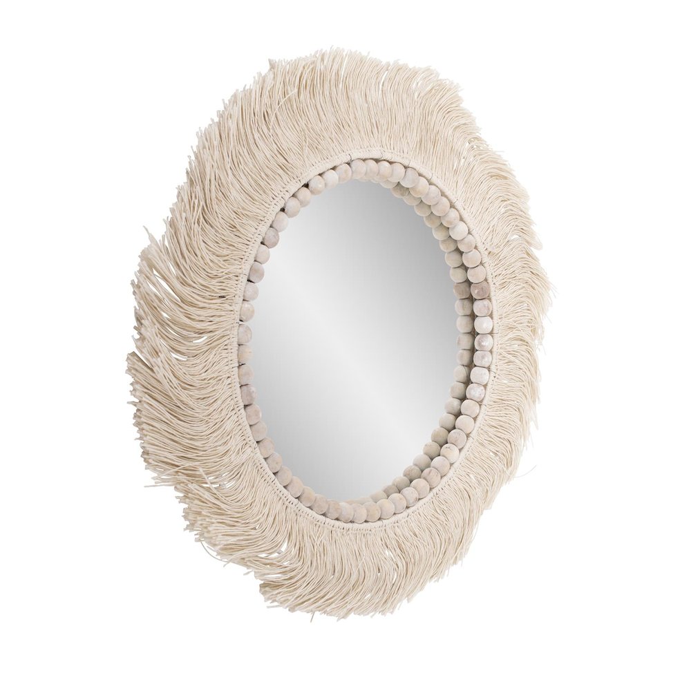 Fringe Round Mirror. Picture 3