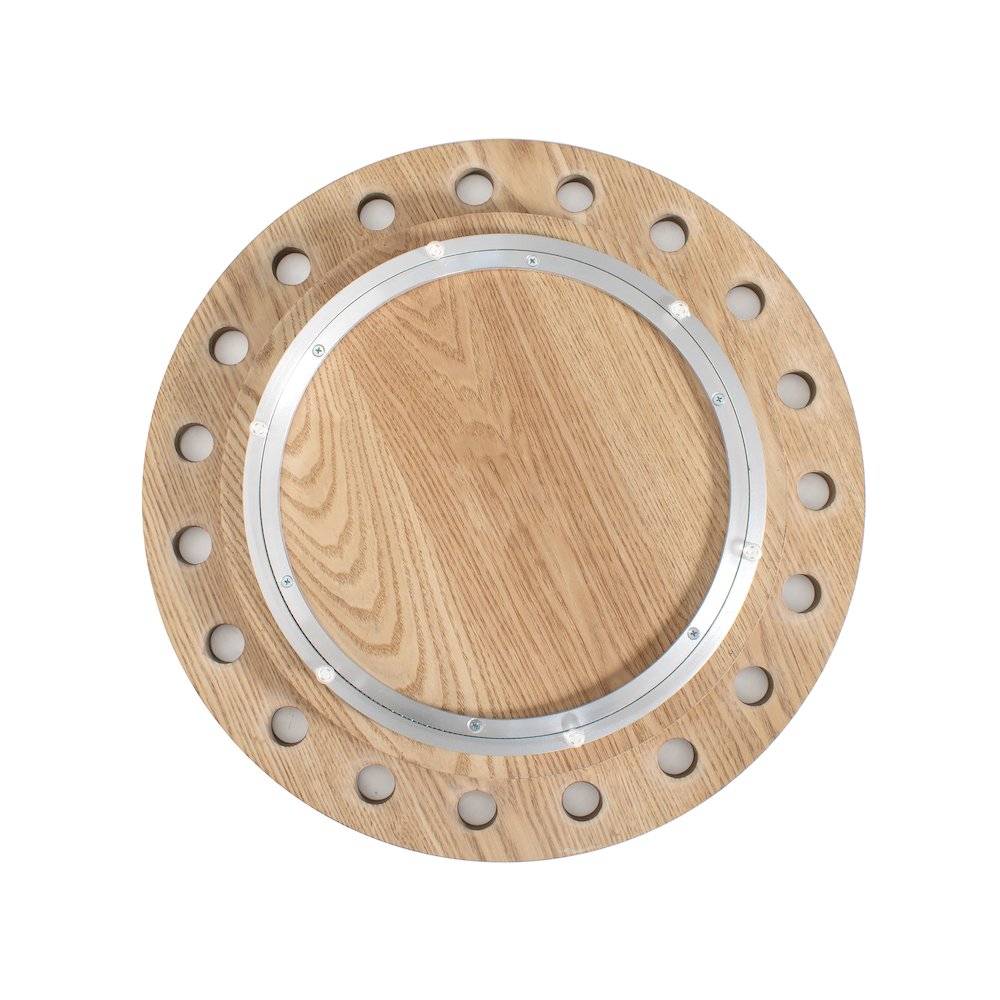 Robin Baron Winfield Wooden Lazy Susan. Picture 4