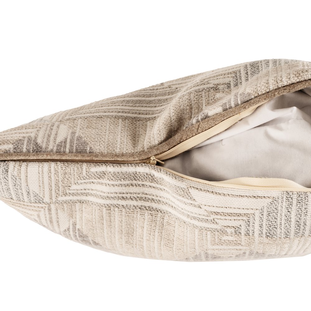 Prisma Natural 20x20 Poly Filled Pillow. Picture 4