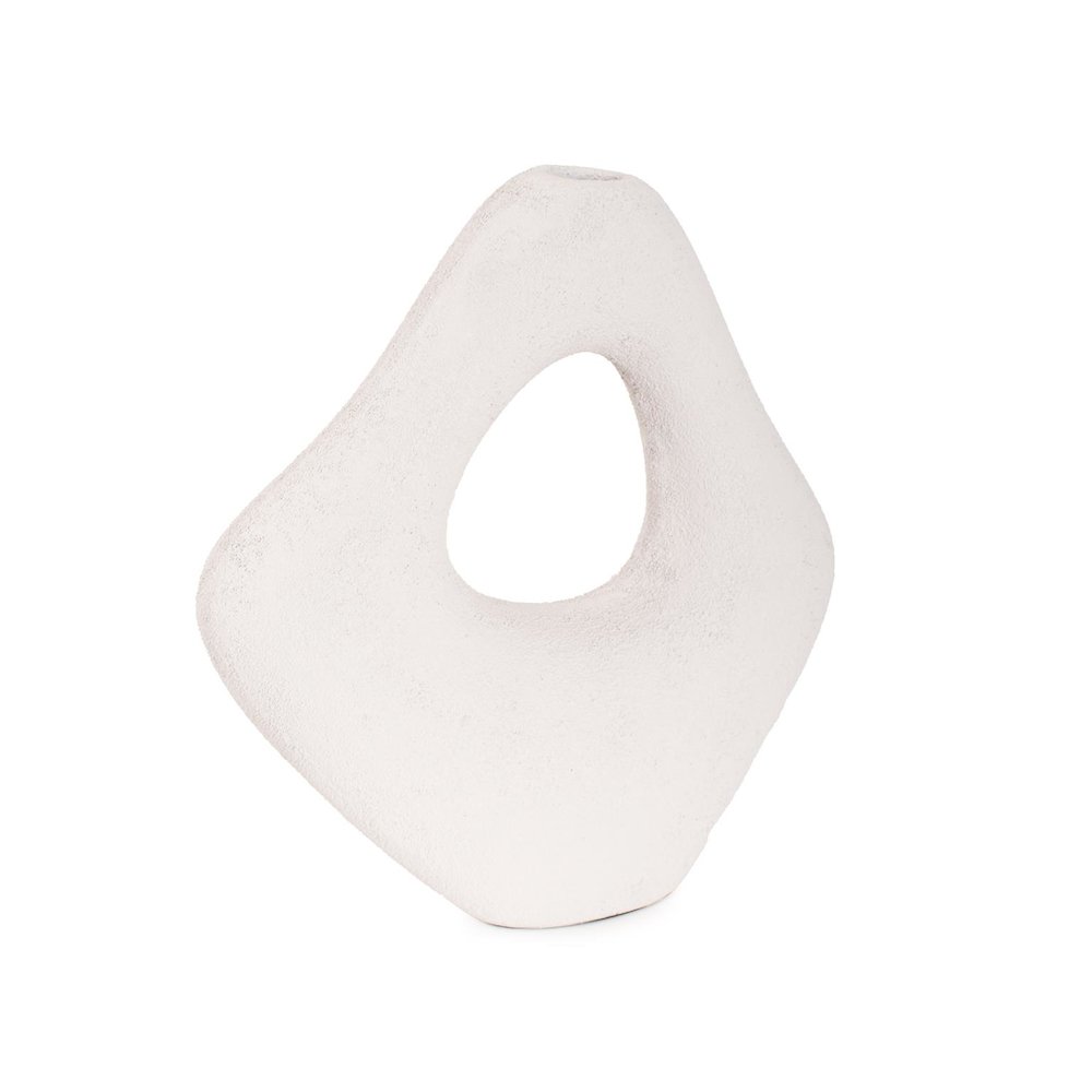 Saar Abstract White Cloud Vase. Picture 6