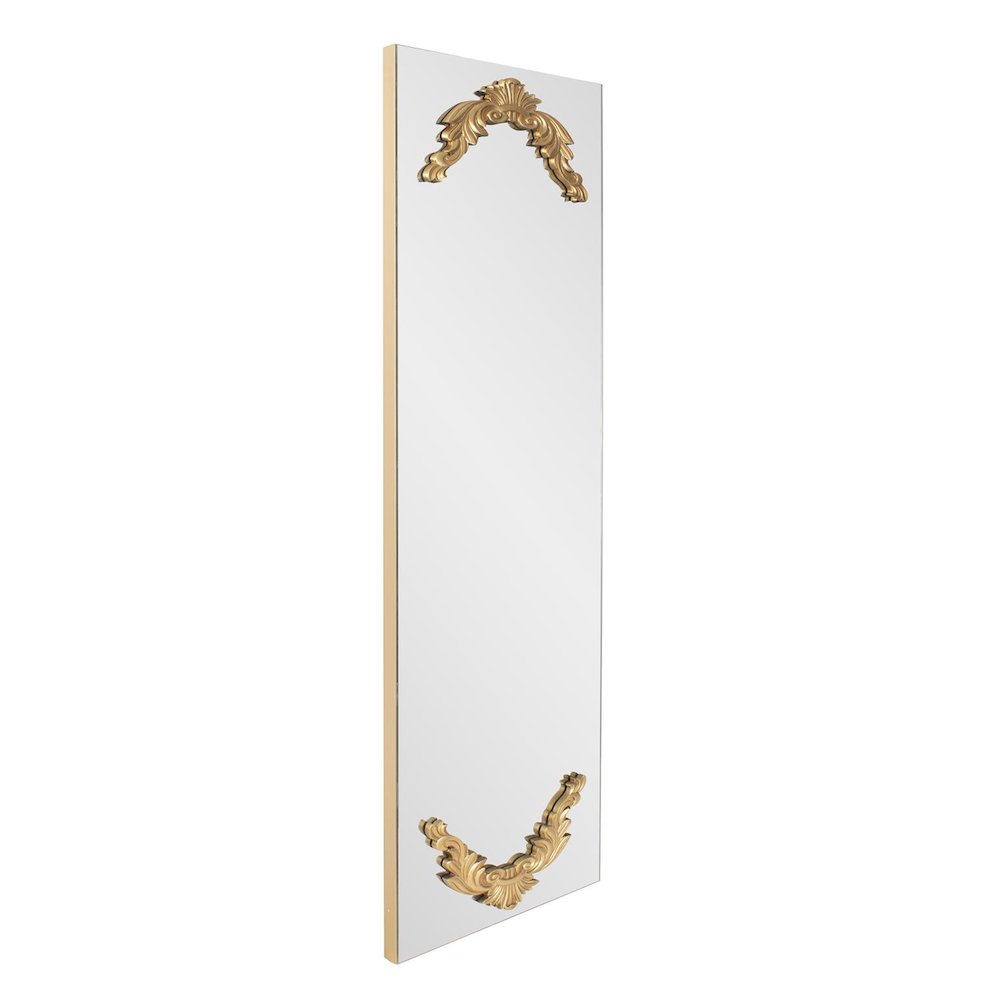 Adelard Mirror in Antique Gold. Picture 5
