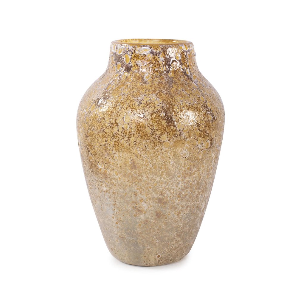 Zynsky Art Glass in Soft Amber- Short. Picture 3