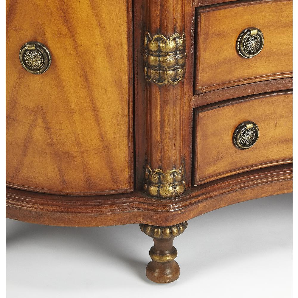 Alberto Fossil Stone 53"W Sideboard, Multi-Color. Picture 5