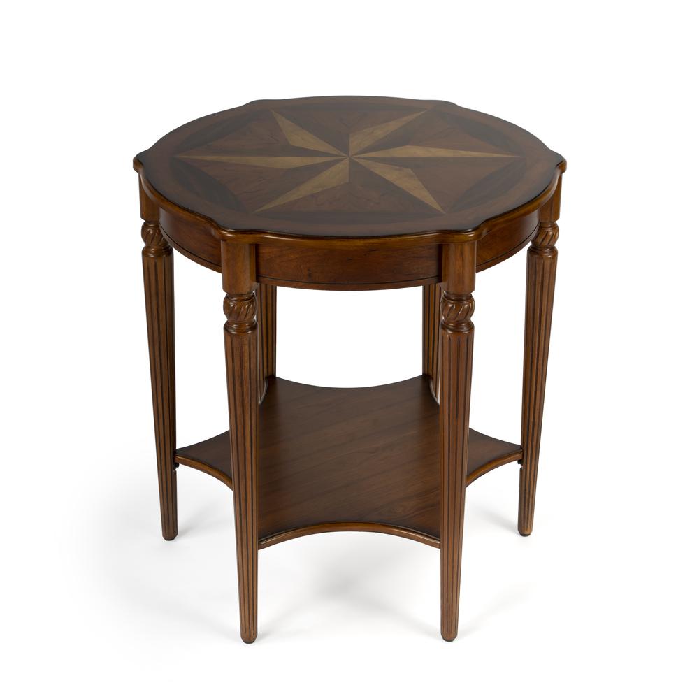Bainbridge Side Table, Medium Brown. Picture 2
