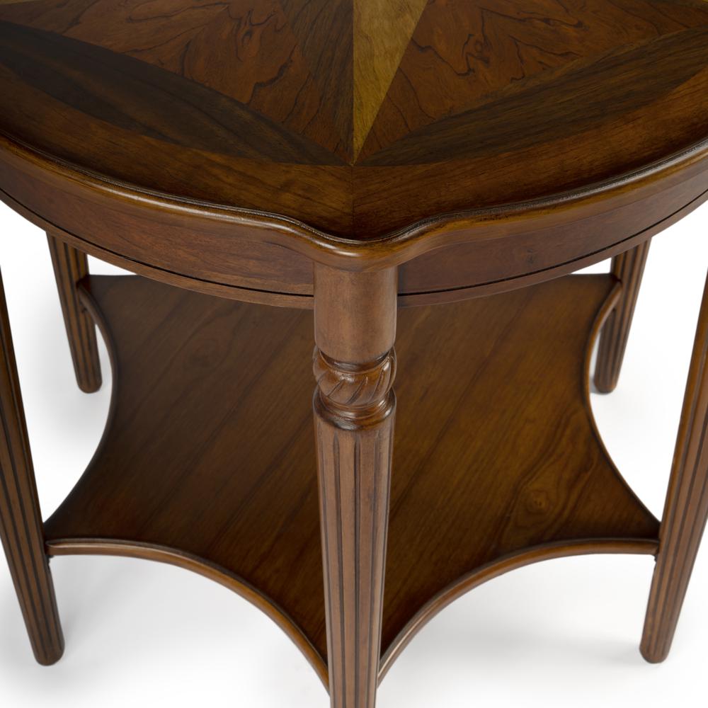 Bainbridge Side Table, Medium Brown. Picture 5