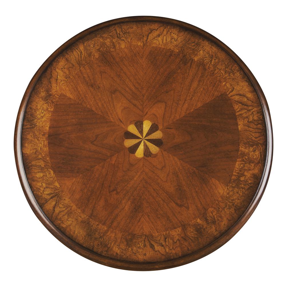 Holdin Round 18"W Side Table, Medium Brown. Picture 2