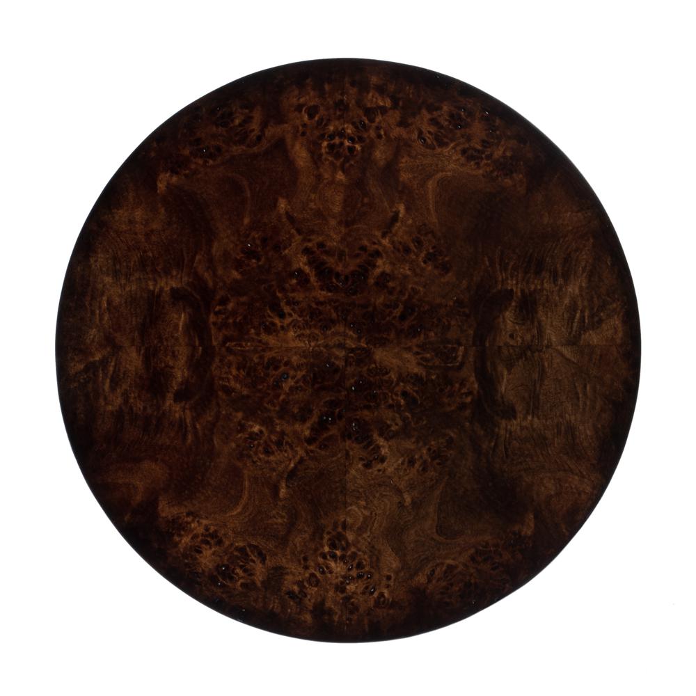 Holdin Round 18"W Side Table, Dark Brown. Picture 6