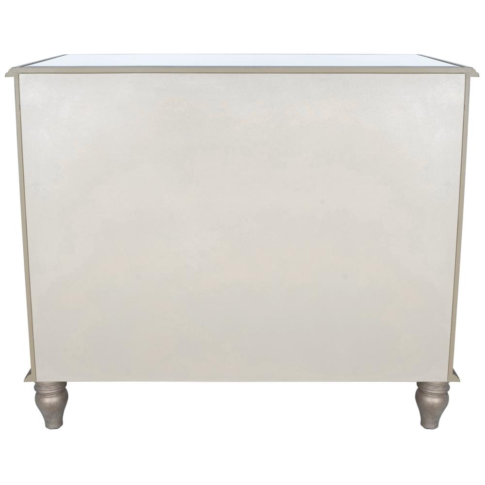 Laflin Mirrored Console Chest, Silver. Picture 4