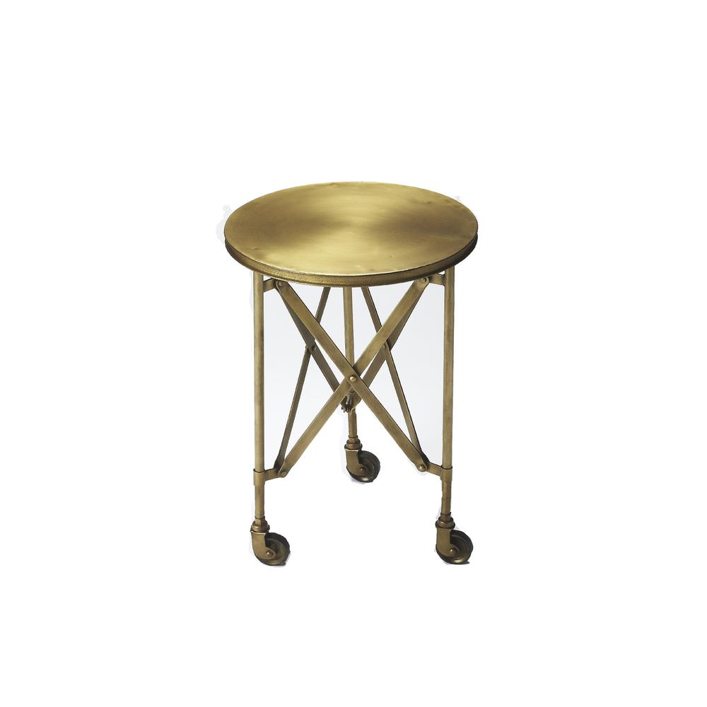 Costigan Antique Side Table, Gold. Picture 1