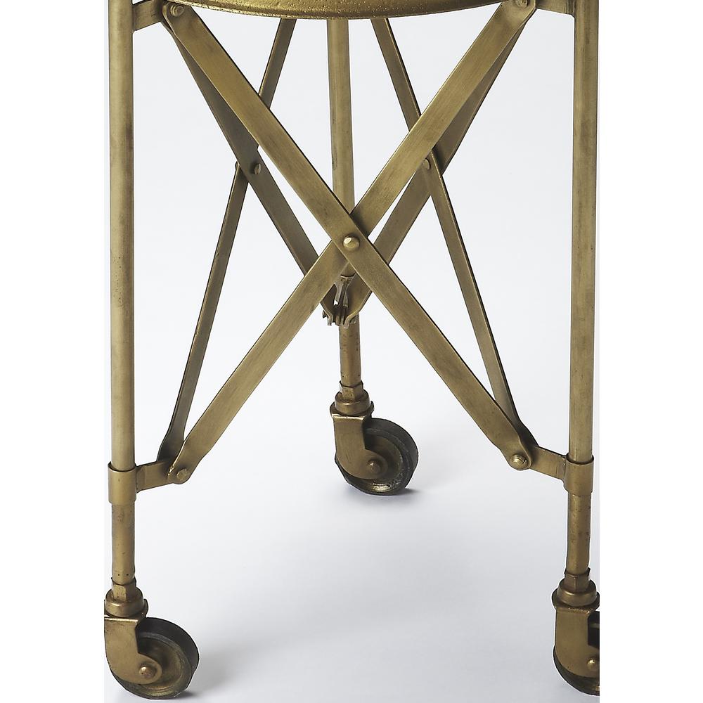 Costigan Antique Side Table, Gold. Picture 2