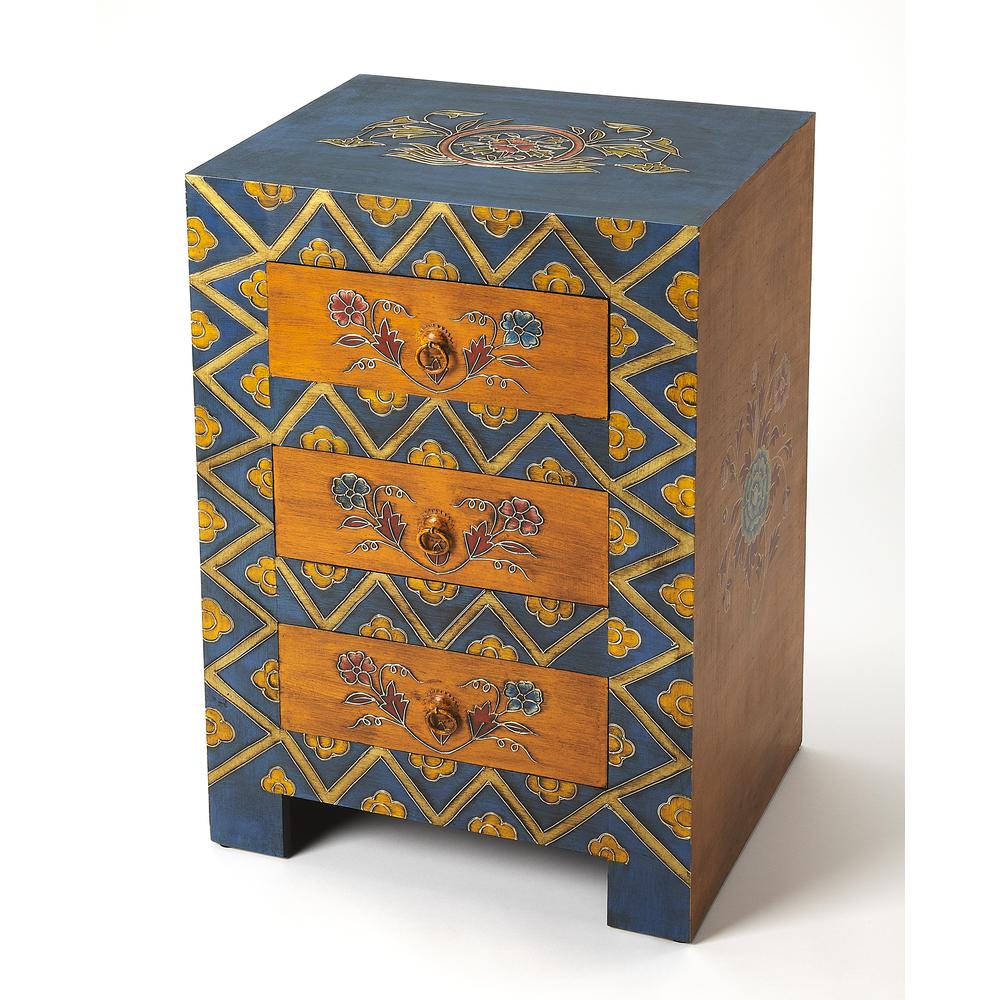 Hand Painted Accent Chest, Belen Kox. Picture 3