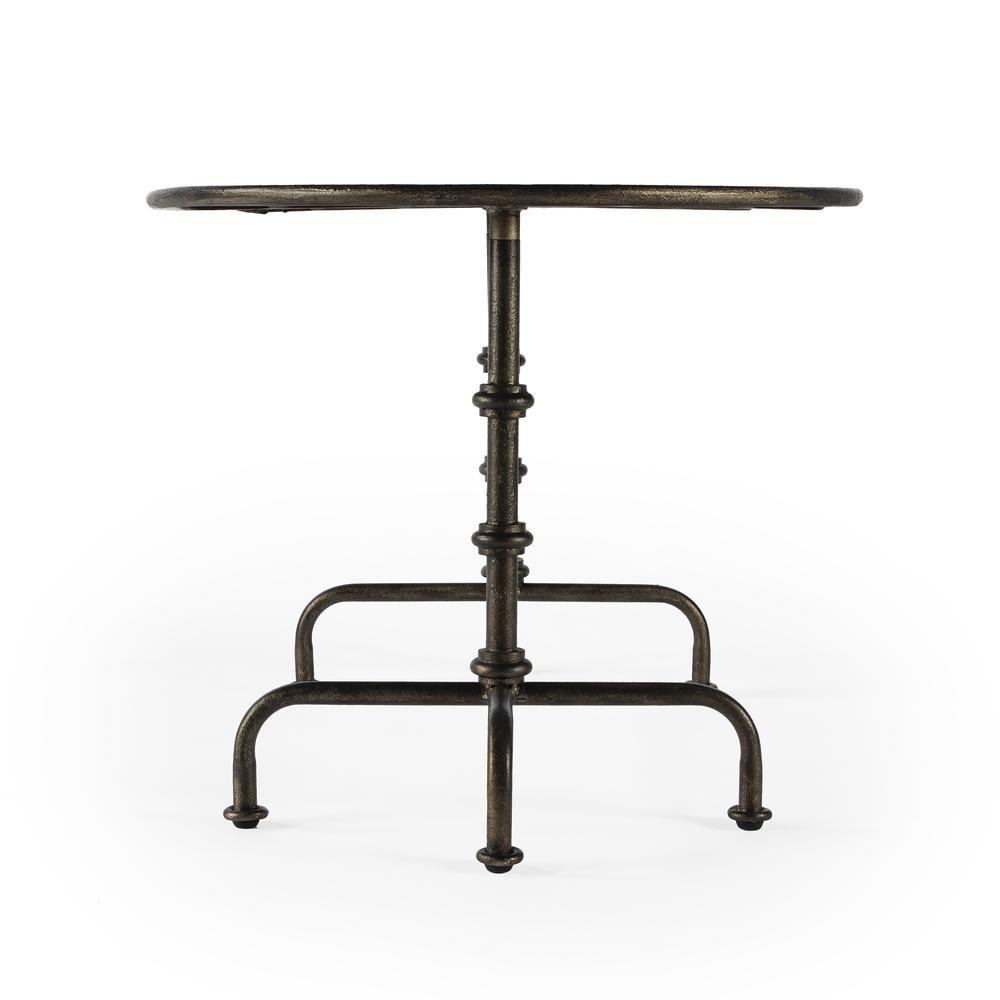 Kira Metal Coffee Table, Silver. Picture 4
