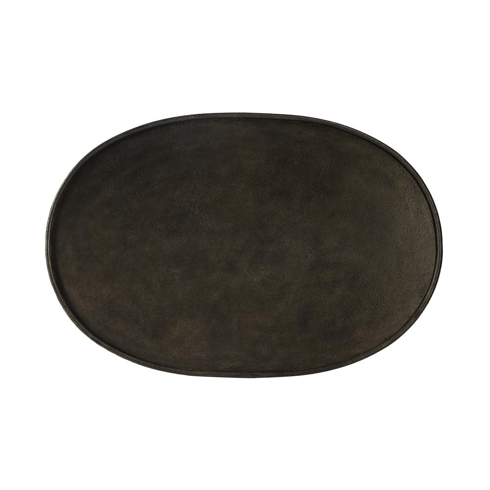 Kira Metal Coffee Table, Silver. Picture 5