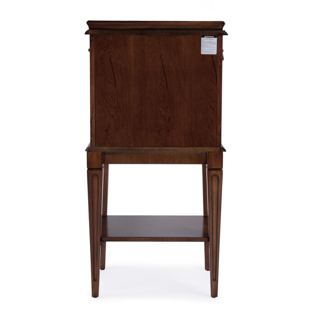 Hardwick 4-Drawer Chest, Medium Brown. Picture 6