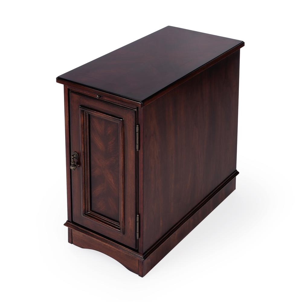 Harling Cabinet, Dark Brown. Picture 1