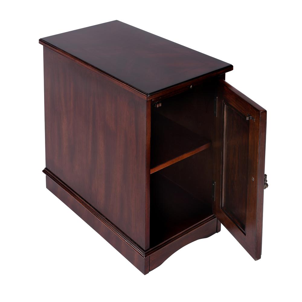 Harling Cabinet, Dark Brown. Picture 3