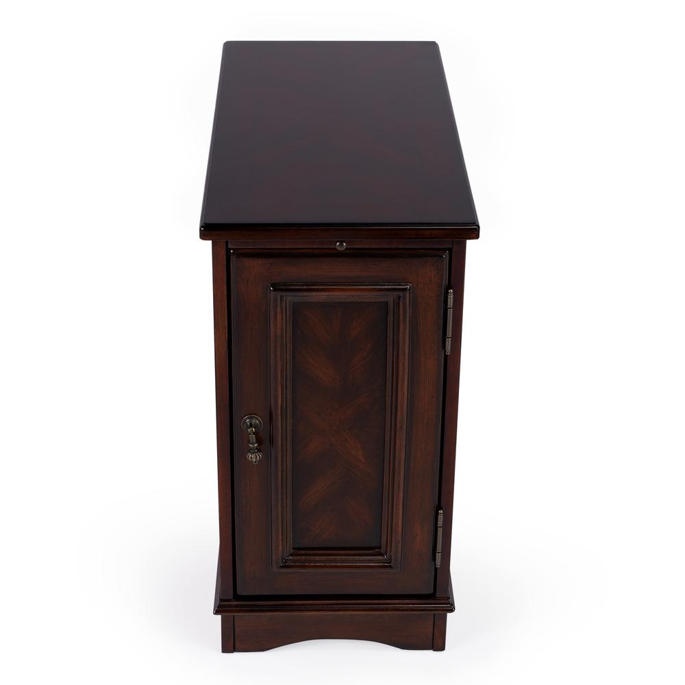 Harling Cabinet, Dark Brown. Picture 4