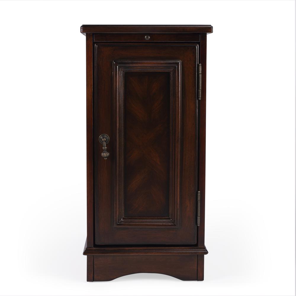 Harling Cabinet, Dark Brown. Picture 5